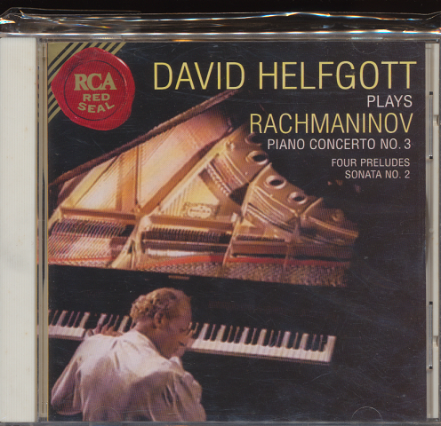 CD「DAVID　HELFGOTT   RACHMANINOV / PIANO CONCERTO」