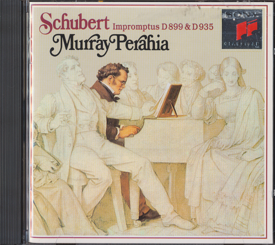 CD「Schubert：IMPROMPTUS　D899＆D935/PERAHIA」