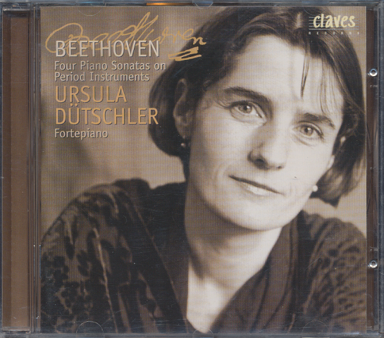 CD「BEETHOVEN / Four Piano Sonatas on Period Instruments 」