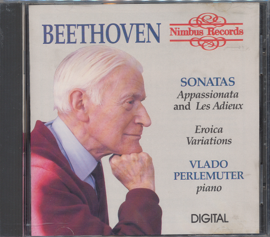 CD「BEETHOVEN / SONATAS Appassionata and Les Adieux , Eroica Variations 」
