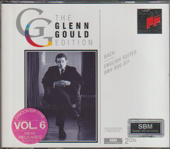 CD「BACH／THE GLENN GOULD EDITION」
