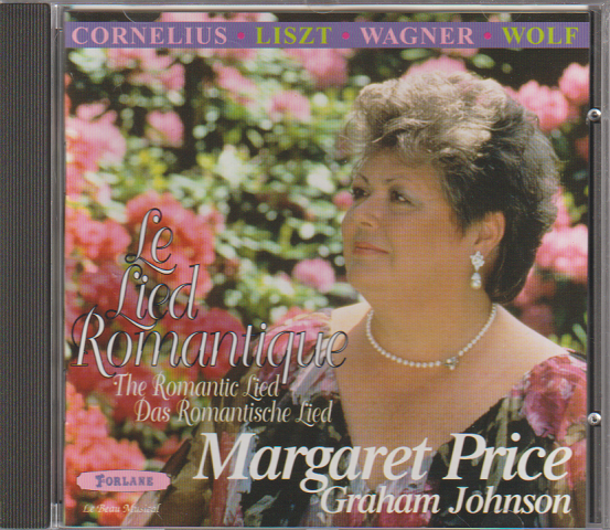CD「 Le Lied Romantique  Margaret Price 」