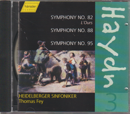 CD「Haydn / SYMPHONY NO.82 NO.88 NO.95 」