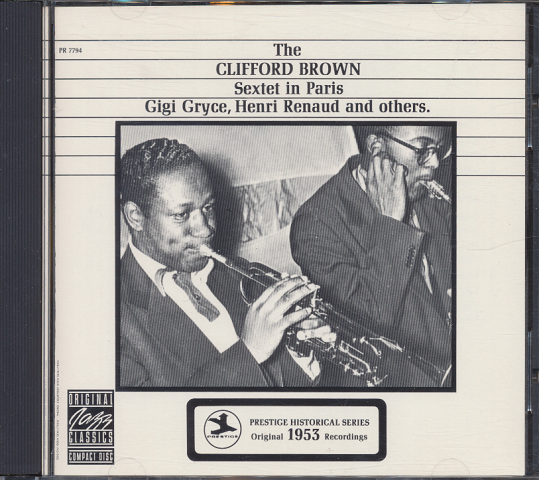 CD「The　Clifford　Brown　Sextet　Iｎ　Paris」