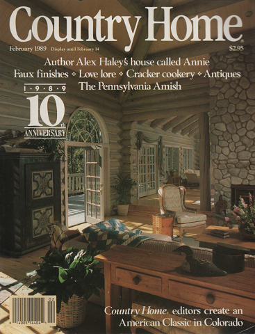 Country Home　（february 1989）