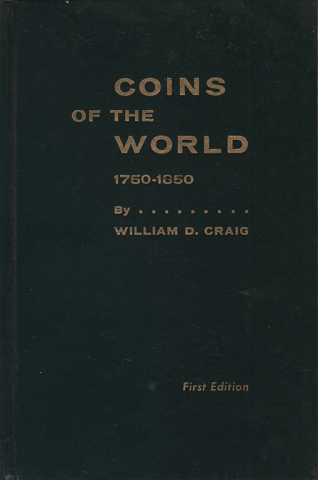 COINS OF THEWORLD（1750-1850）